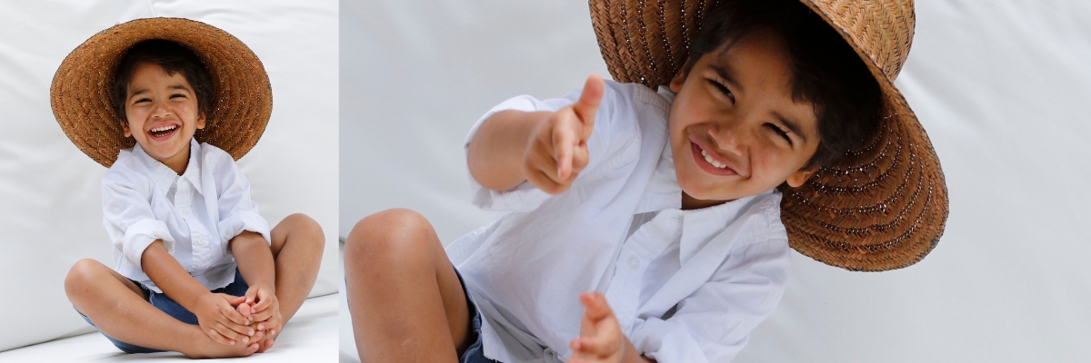 Happy child enjoying The Lombok Lodge, family-friendly luxury resort in Lombok, Indonesia