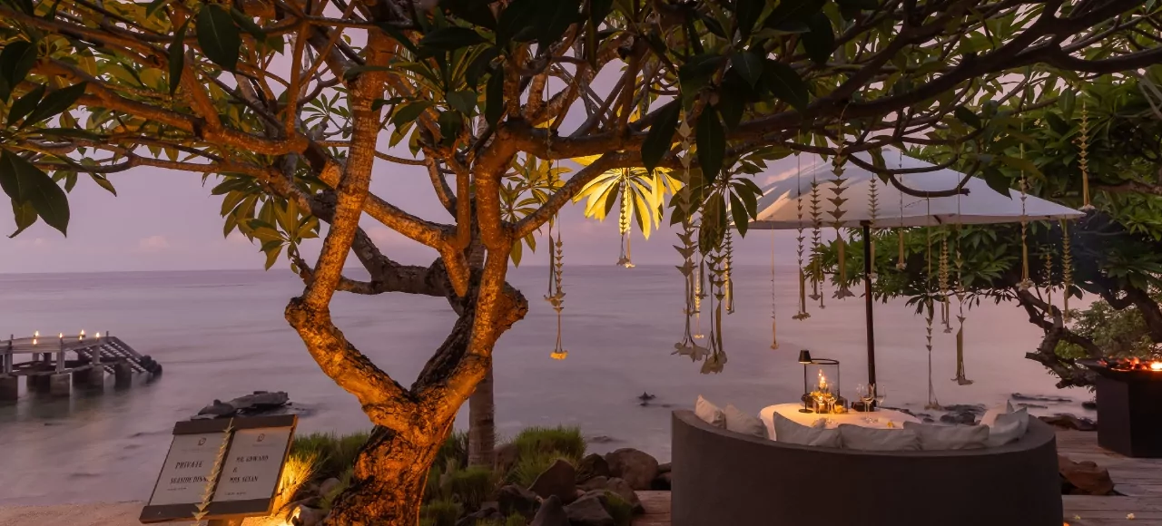 Proposal Dinner at The Lombok Lodge, home to Flavors Restaurant