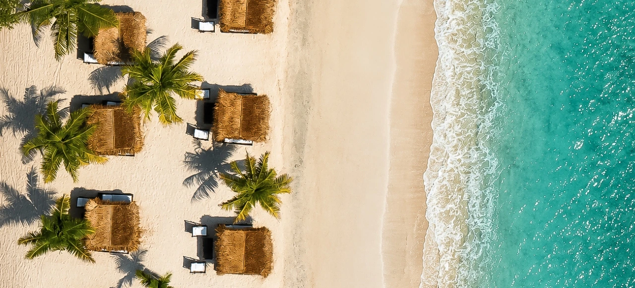 The Gili Islands most stunning beach at Bagno DI Gili
