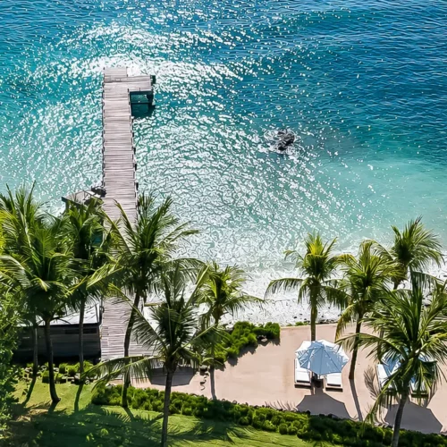 Wake up to stunning oceanviews in lombok